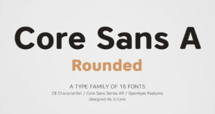 Core Sans Ar Font 310x165 - Core Sans AR Font Family Free Download