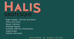 Halis Grotesque Font