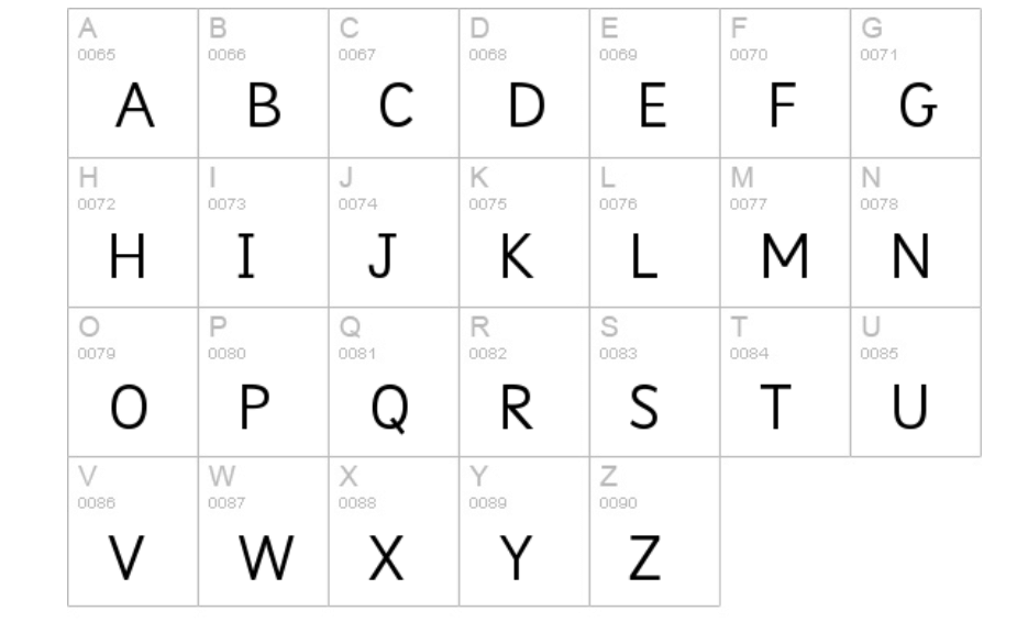 Sassoon Infant Std Font