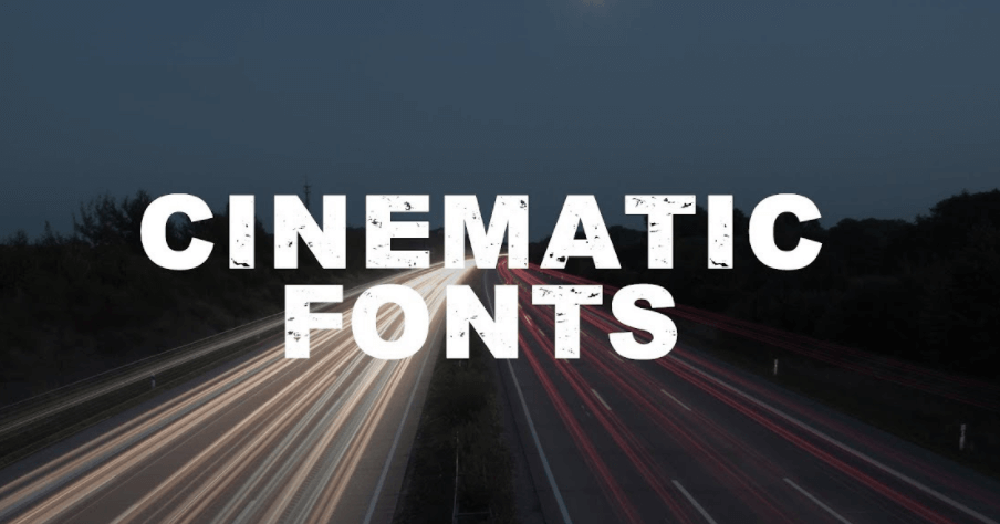 Cinematic Language Font