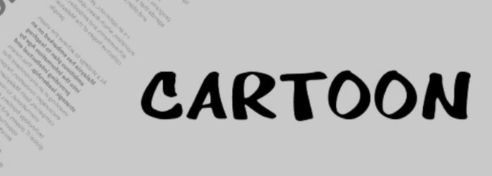 Cartoon Fancy Font