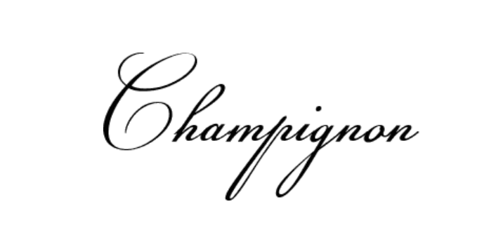 Champignon Font