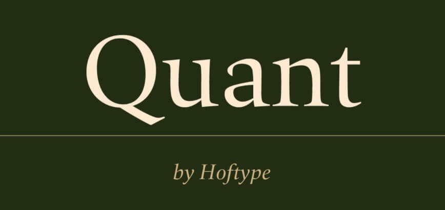 Quant Font