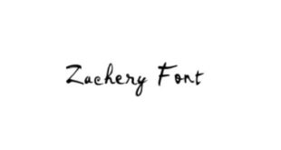 Zachery Font 310x165 - Zachery Font Free Download