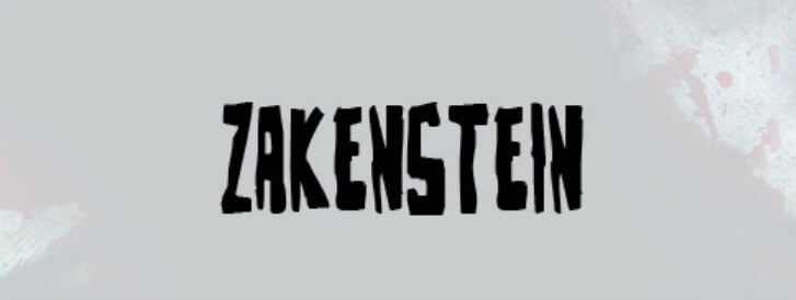 Zakenstein Font