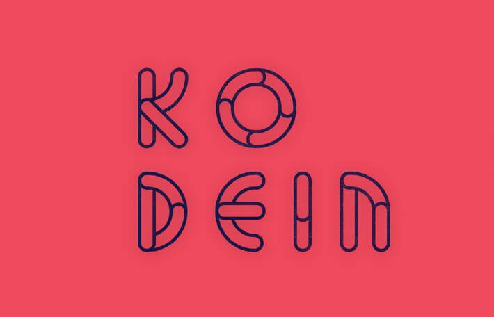 Kodein Geometric Font