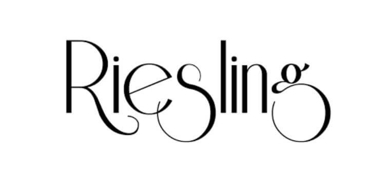 Riesling Font