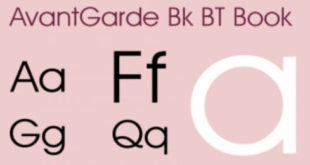 Avantgarde Bk Bt Book Font 310x165 - AvantGarde Bk BT Book Font Free Download