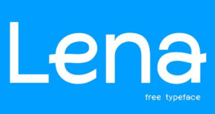 Lena Typeface 310x165 - Lena Typeface Free Download