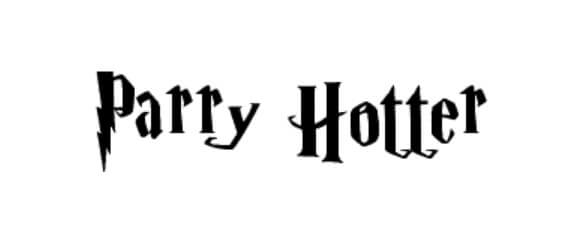 Parry Hotter Font