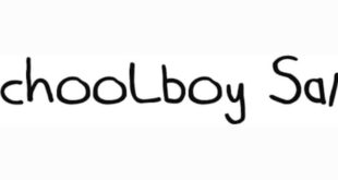 Schoolboy Sam FOnt 310x165 - Schoolboy Sam Regular Font Free Download