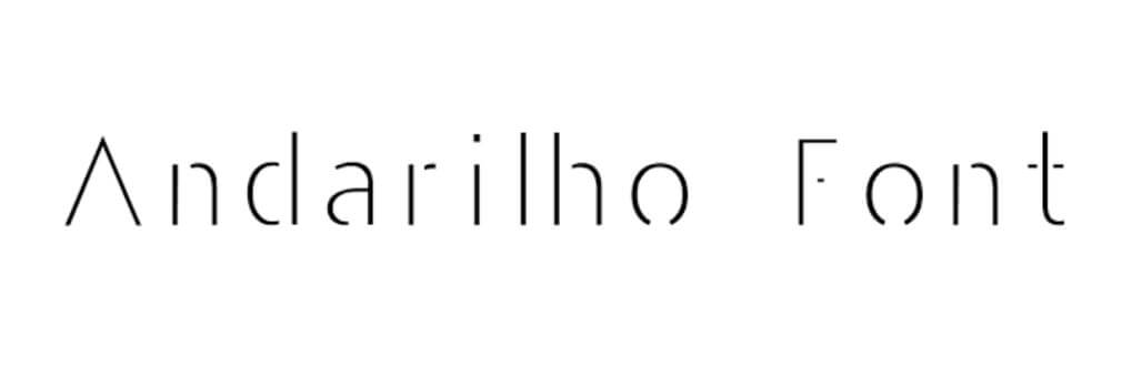 Andarilho Font