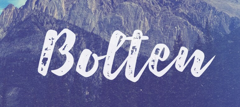 Bolten Typeface