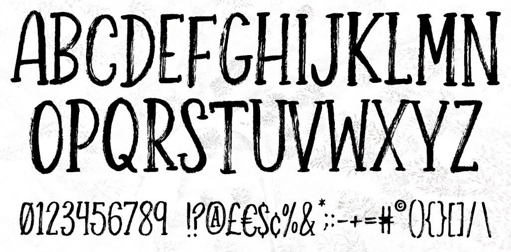 Silverwood Typeface