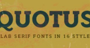 Quotus Slab Font 310x165 - Quotus Slab Font Free Download