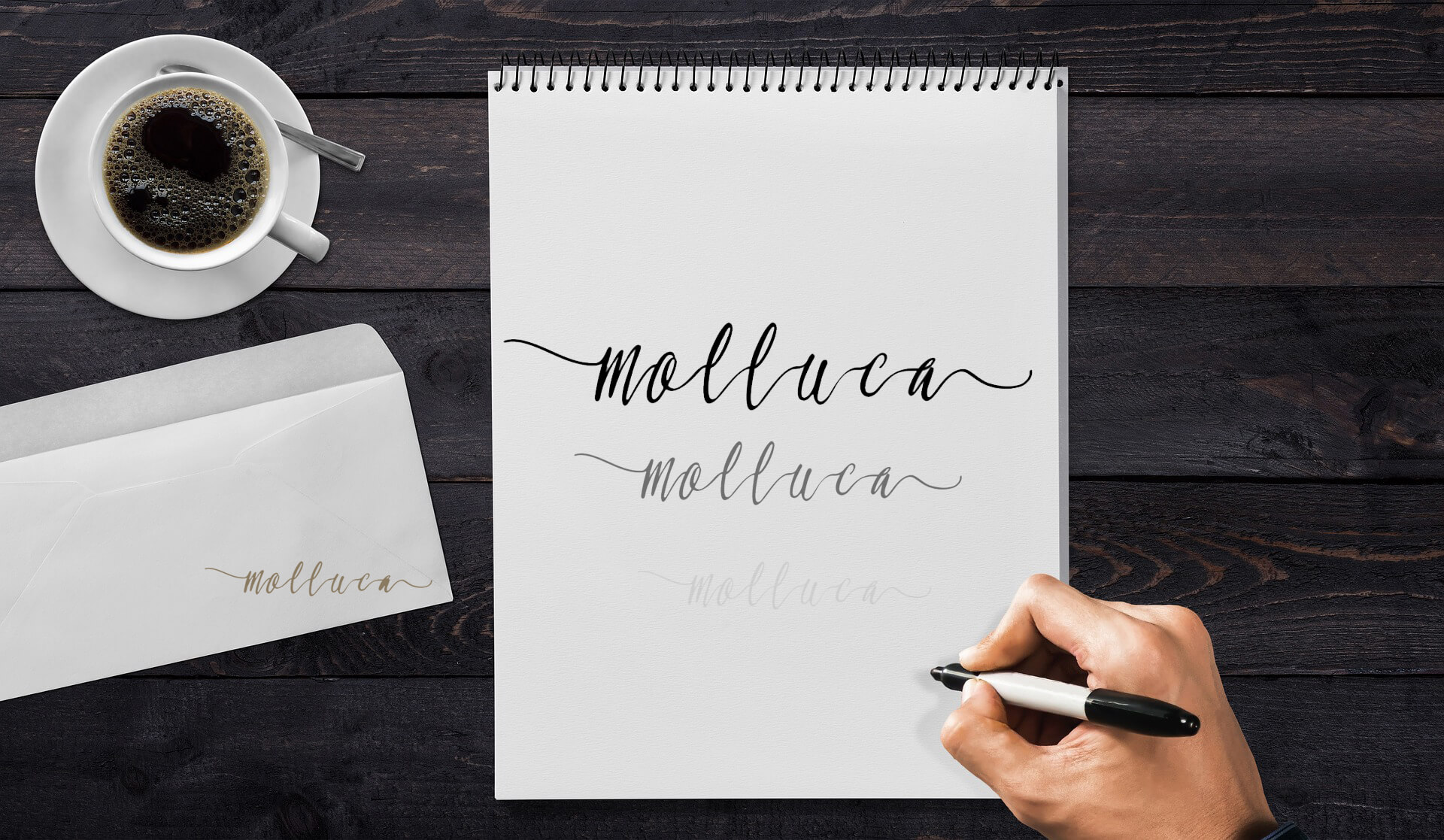 molluca script font