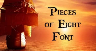 Pieces Of Eight Font