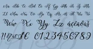 Calligraphy Font