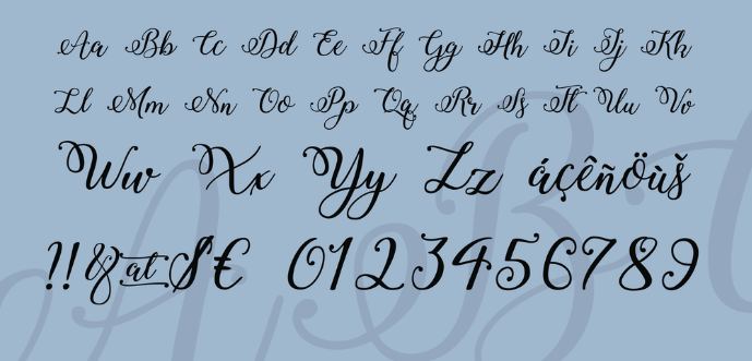 Calligraphy Font