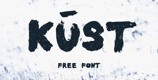 Paintbrush Font