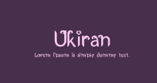 Ukiran Jawi Font