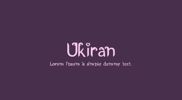 Ukiran Jawi Font