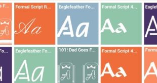 Formal Font