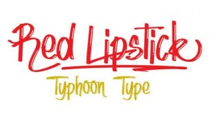 Lipstick Font