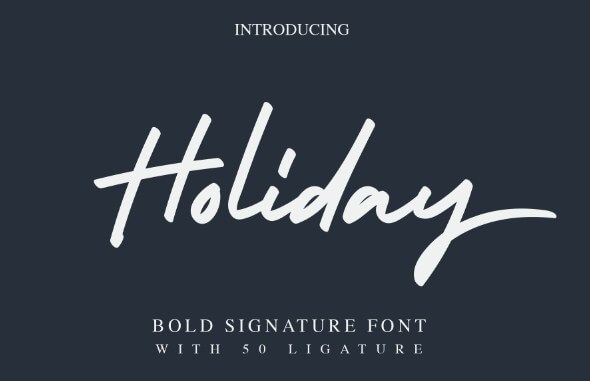 Script Font