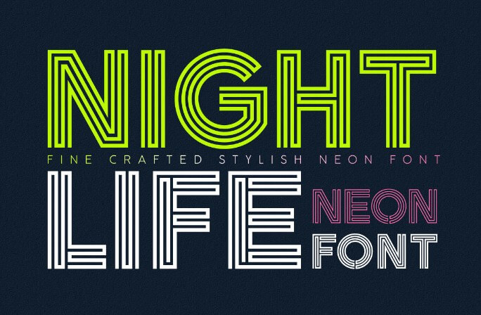 Neon Font