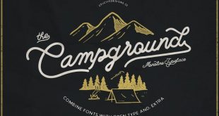 campground font 310x165 - Campground Font Free Download