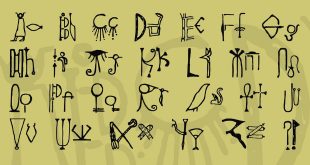 egyptian font 310x165 - Egyptian Font Free Download