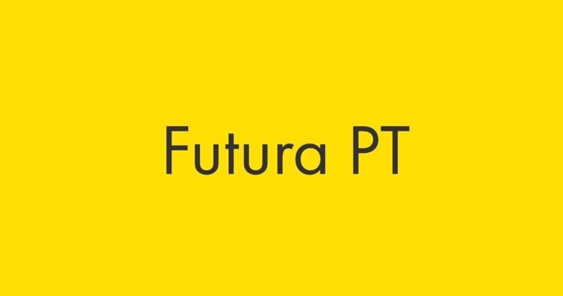 futura pt font - Futura Pt Font Free Download