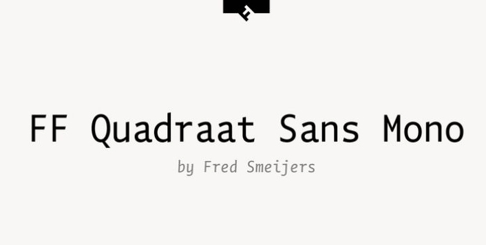 Quadraat Sans Font