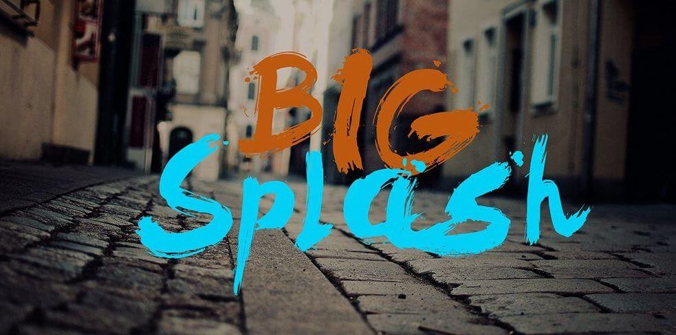 Splash Font