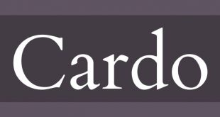 cardo font 310x165 - Cardo Font Free Download