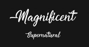 magnificient font 310x165 - Magnificent Supernatural Font Free Download