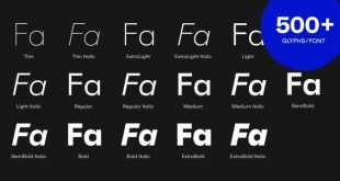 fakthum font 310x165 - Faktum Font Free Download