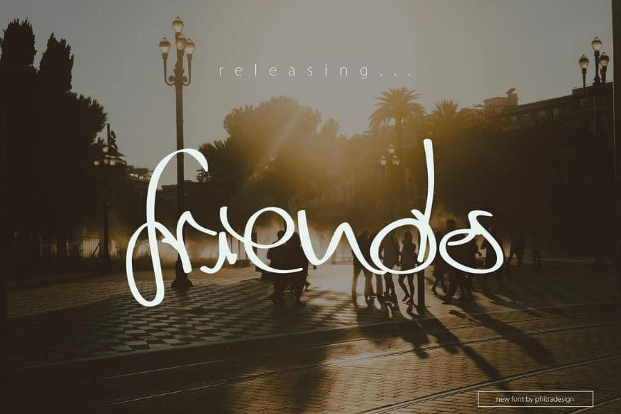 friends script font - Friends Script Font Free Download