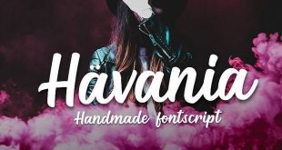 havania font 310x165 - Havania Script Font Free Download