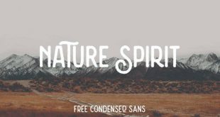 nature spirit font 310x165 - Nature Spirit Vintage Font Free Download