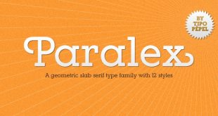 paralex font 310x165 - Paralex Font Free Download