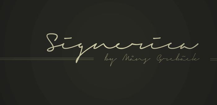 signarica font - Signerica Fat Font Free Download