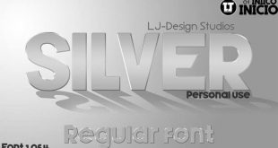 silver font 310x165 - Silver Forte Font Free Download