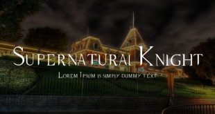 supernatural font 310x165 - Supernatural Knight Font Free Download