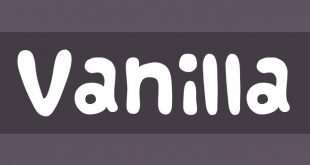 vanilla font 310x165 - Vanilla Font Free Download