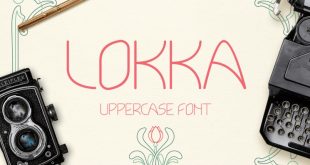 lokka typeface 310x165 - Lokka Typeface Free Download