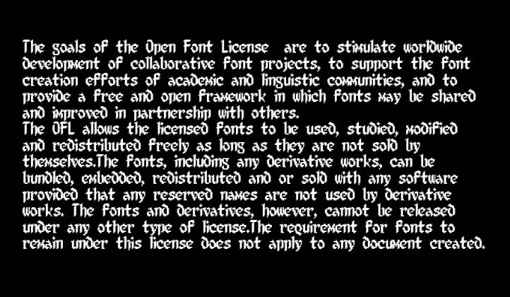 8 Bit Limit Font