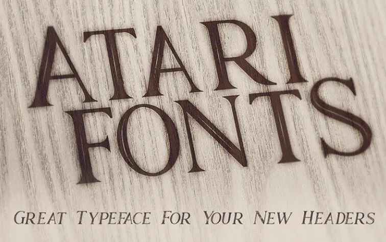 Atari Font