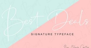 Best Deals Font